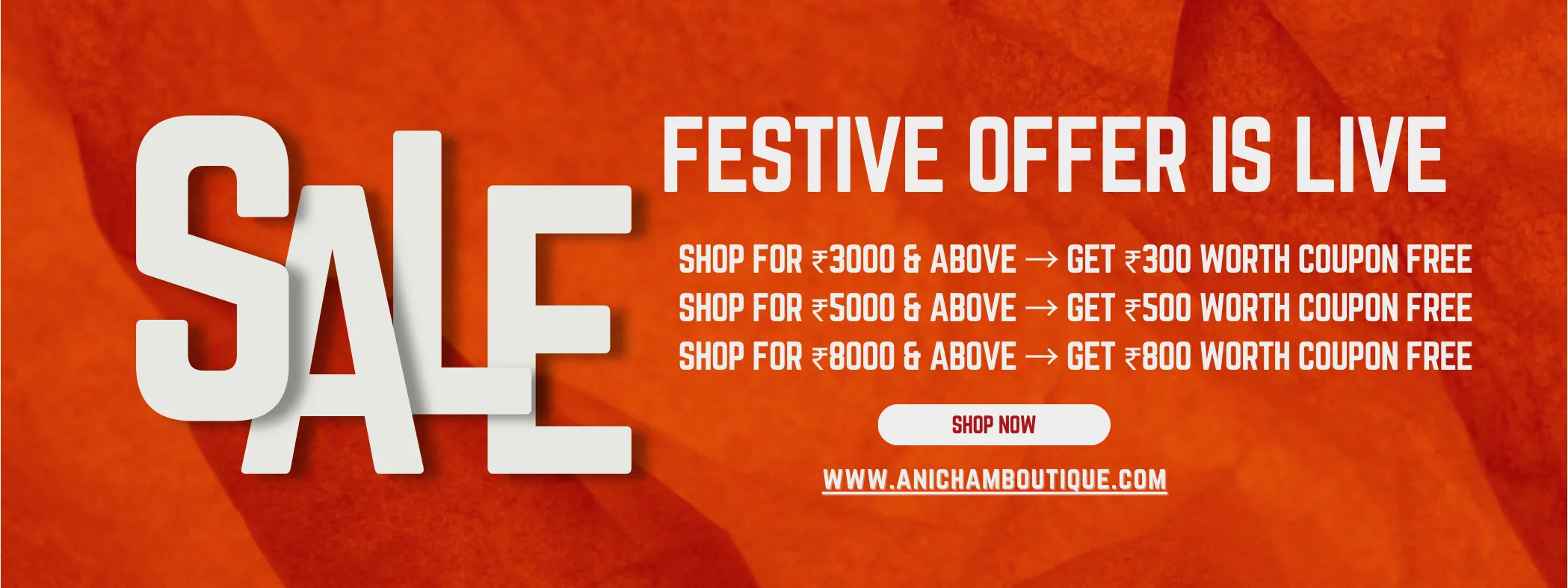 Anicham Boutique - Festive Offers