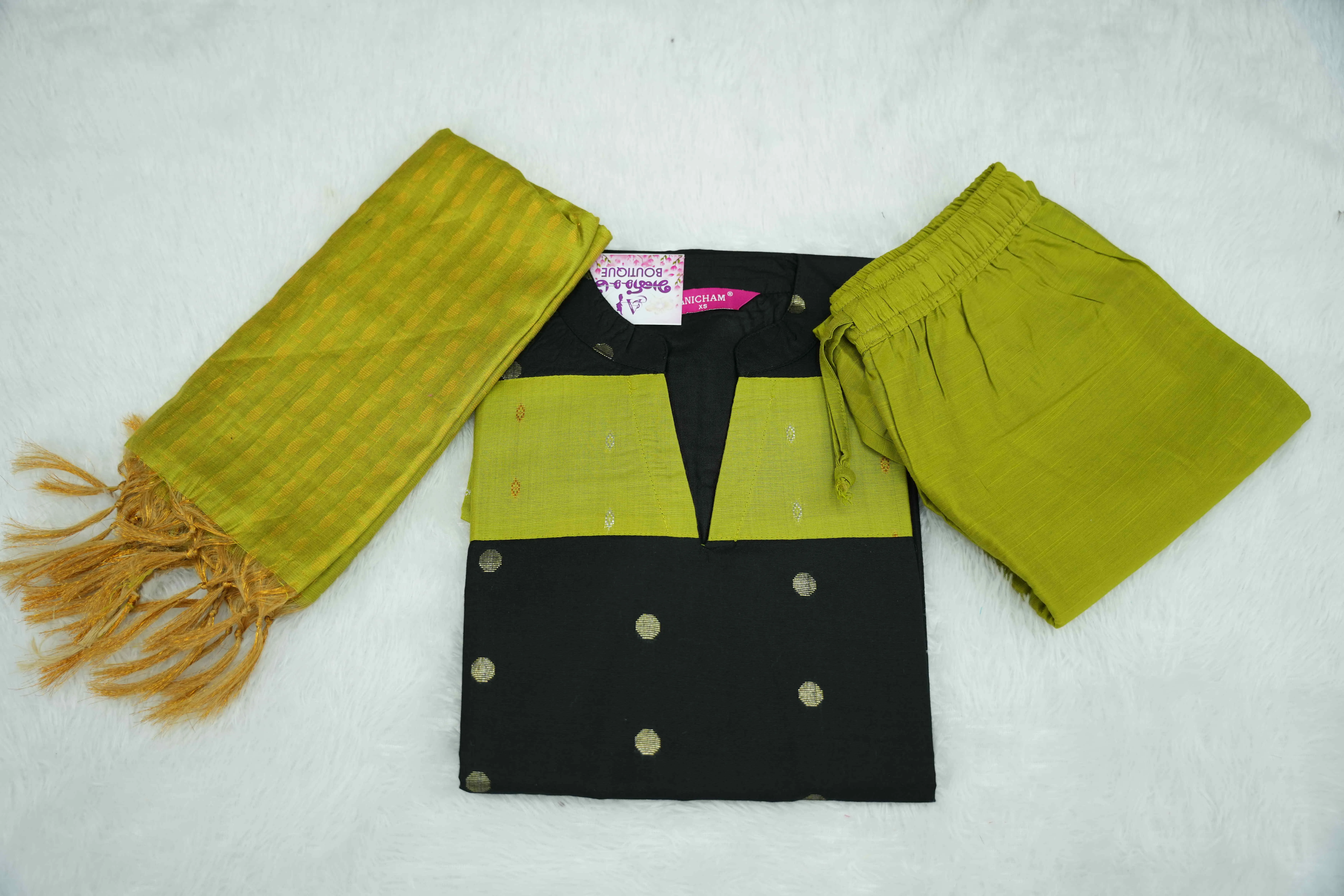 BLACK BUTTA GREEN SET