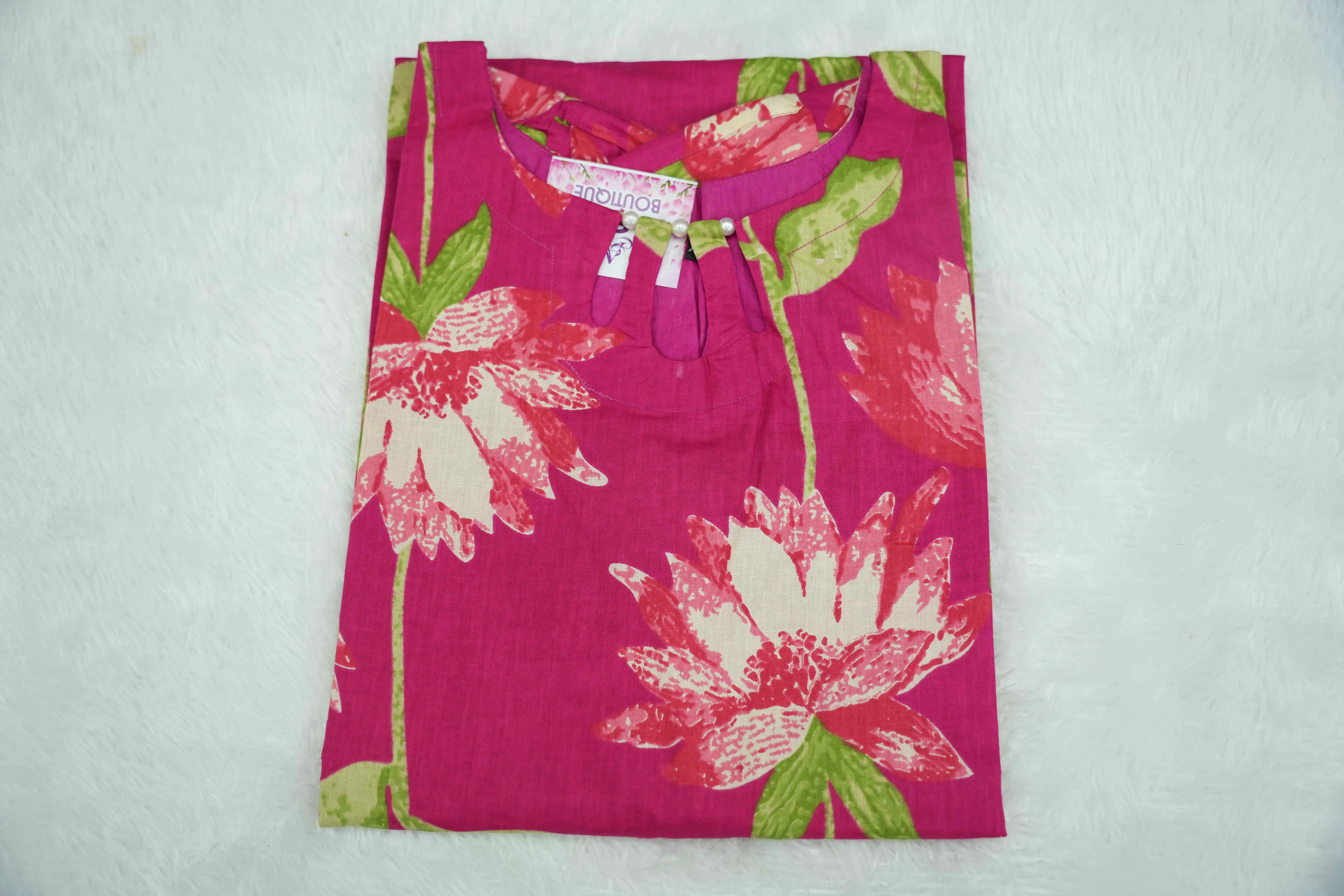 Pink With Green Co Ords