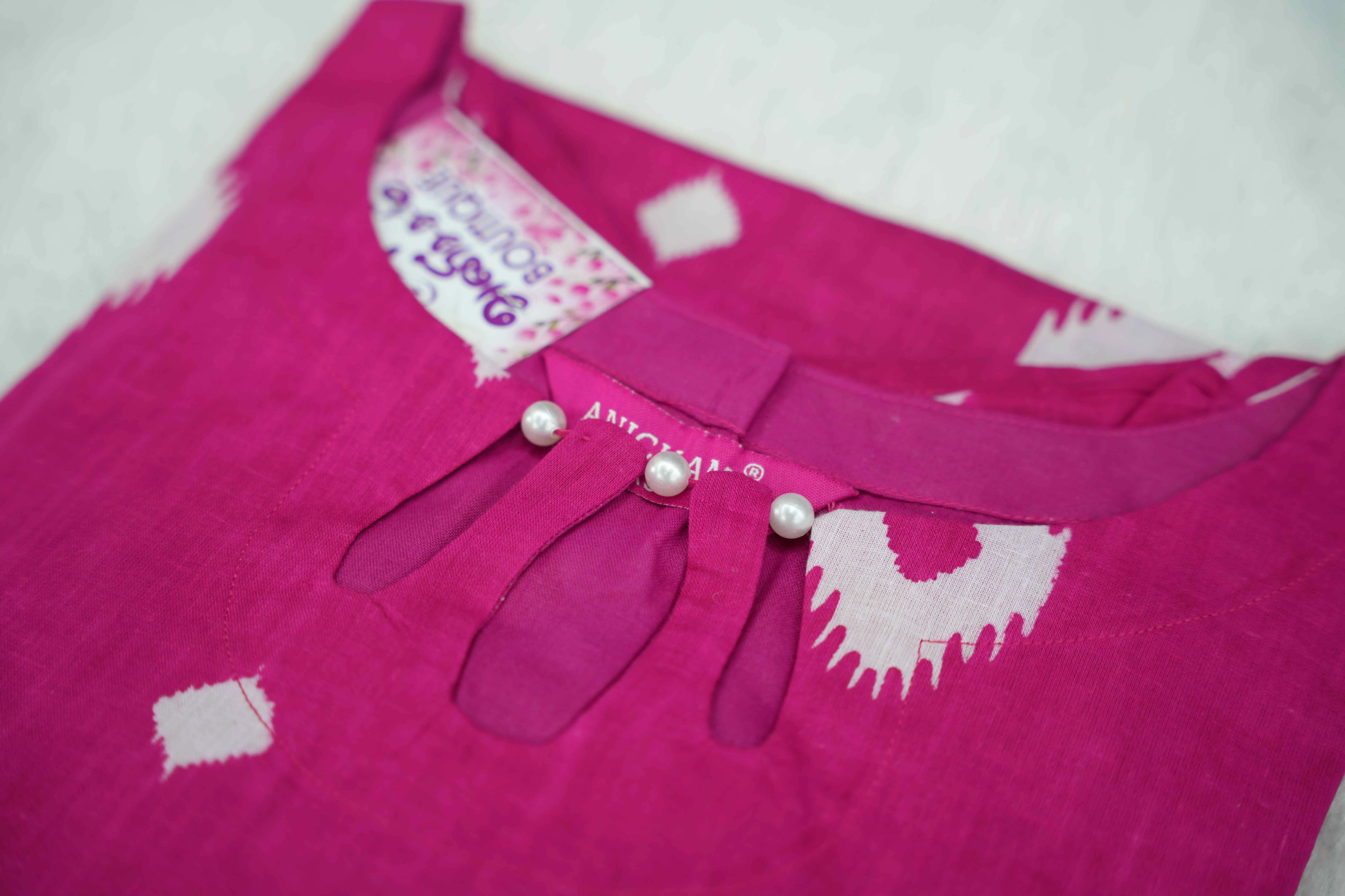 Pink With White Co-ords Set