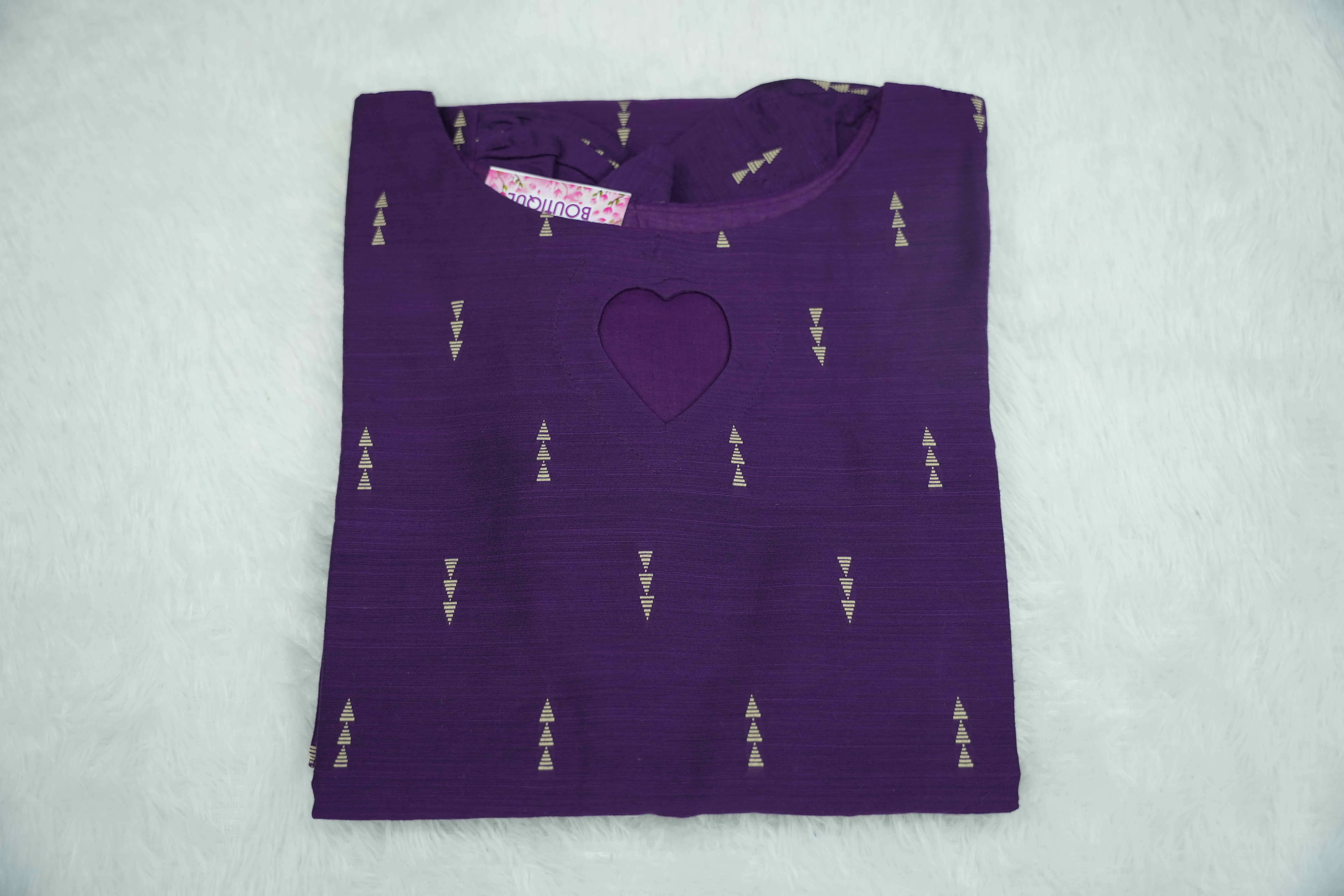 Violet Heart Top