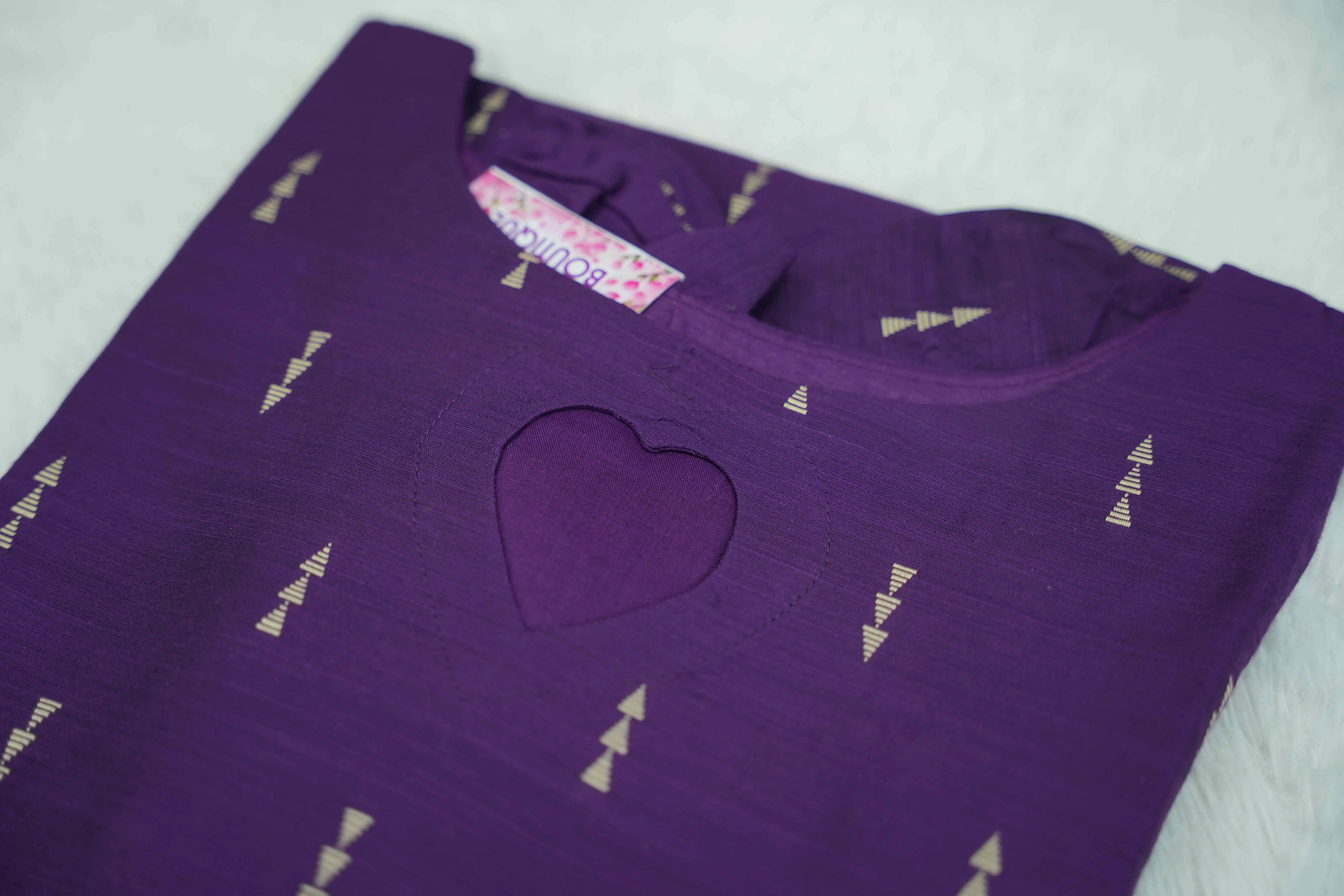 Violet Heart Top
