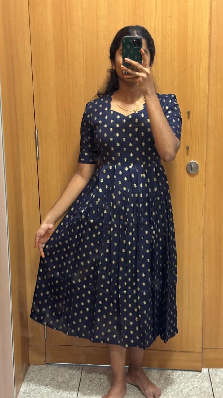 Navy Golden Butta Maxi