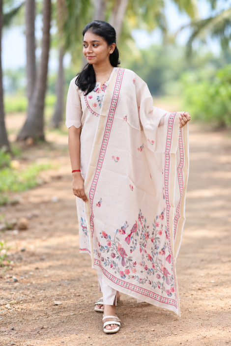 FLORAL BIRD SET