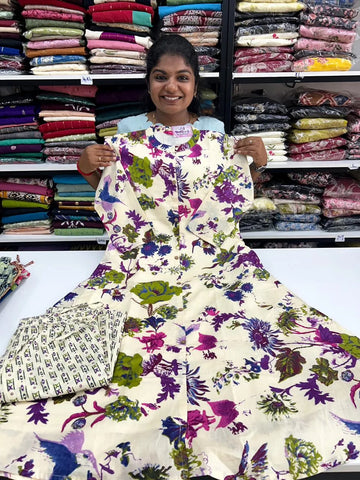 Cotton multi a line coords – Anicham Boutique