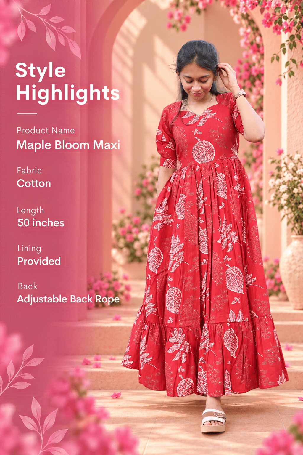 Maple Bloom Maxi