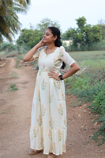 yellow ani maxi