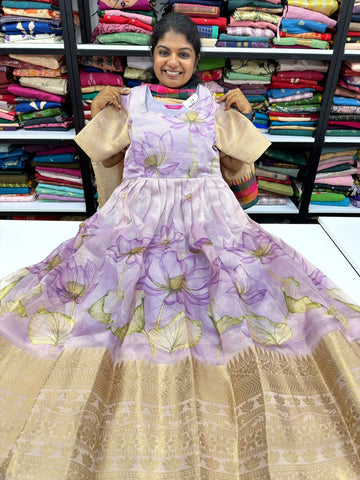 lavender lotus maxi