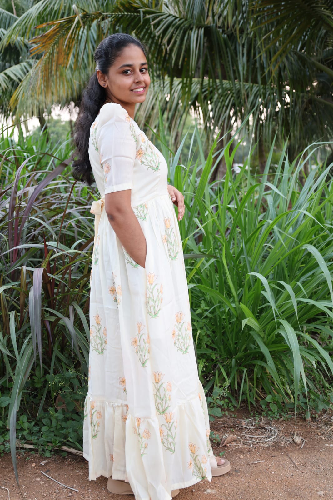 yellow ani maxi