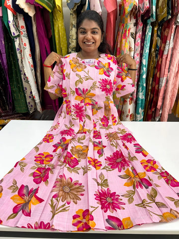 pink sandra maxi