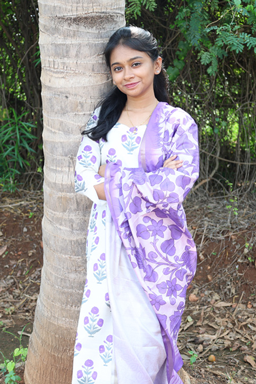 cream lavender set